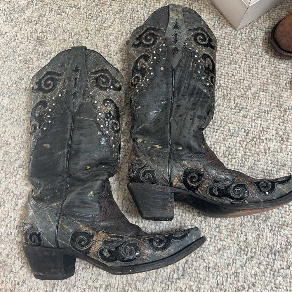 Corral leather boots